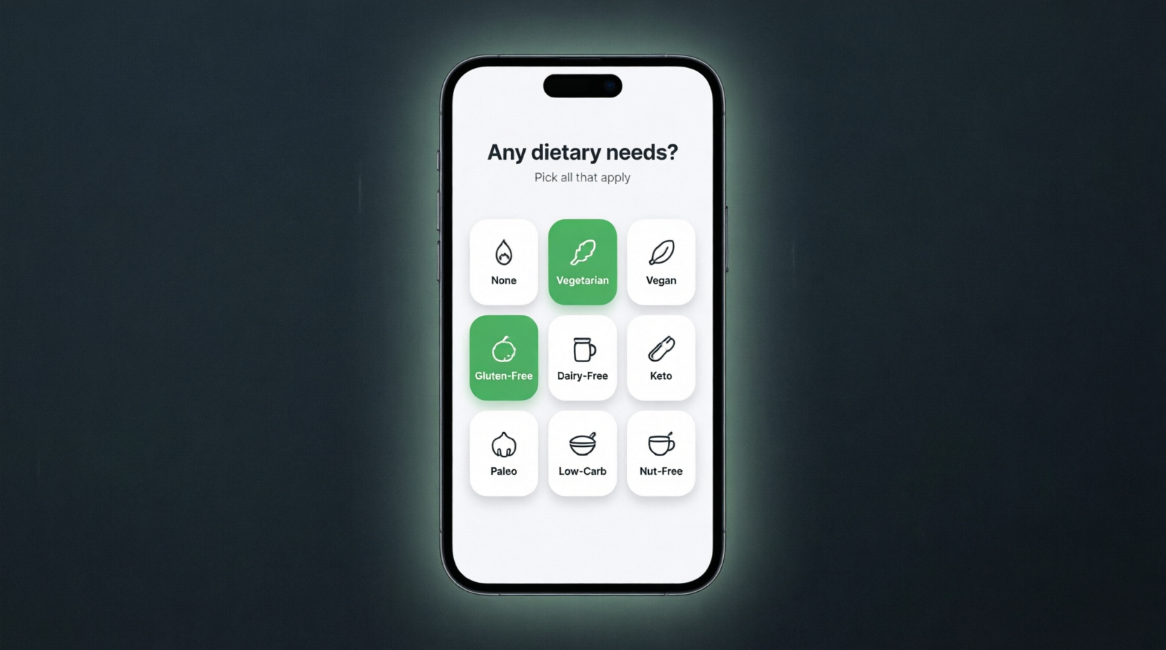 Meal vision analyzer screenshot